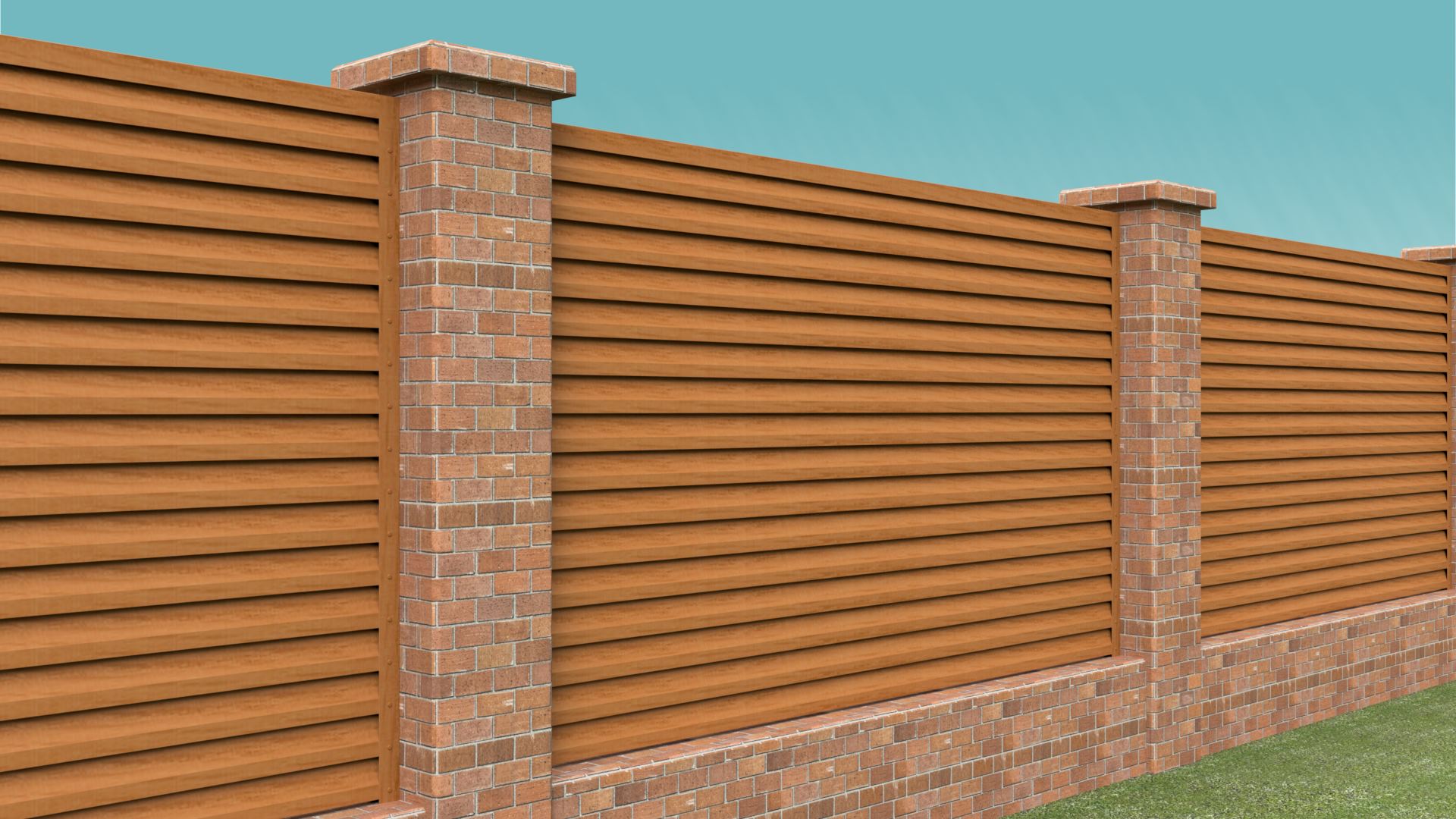 Element jaluza gard sageata V75, 0.50 mm, culoare negru RAL 9005 MS - imagine 4