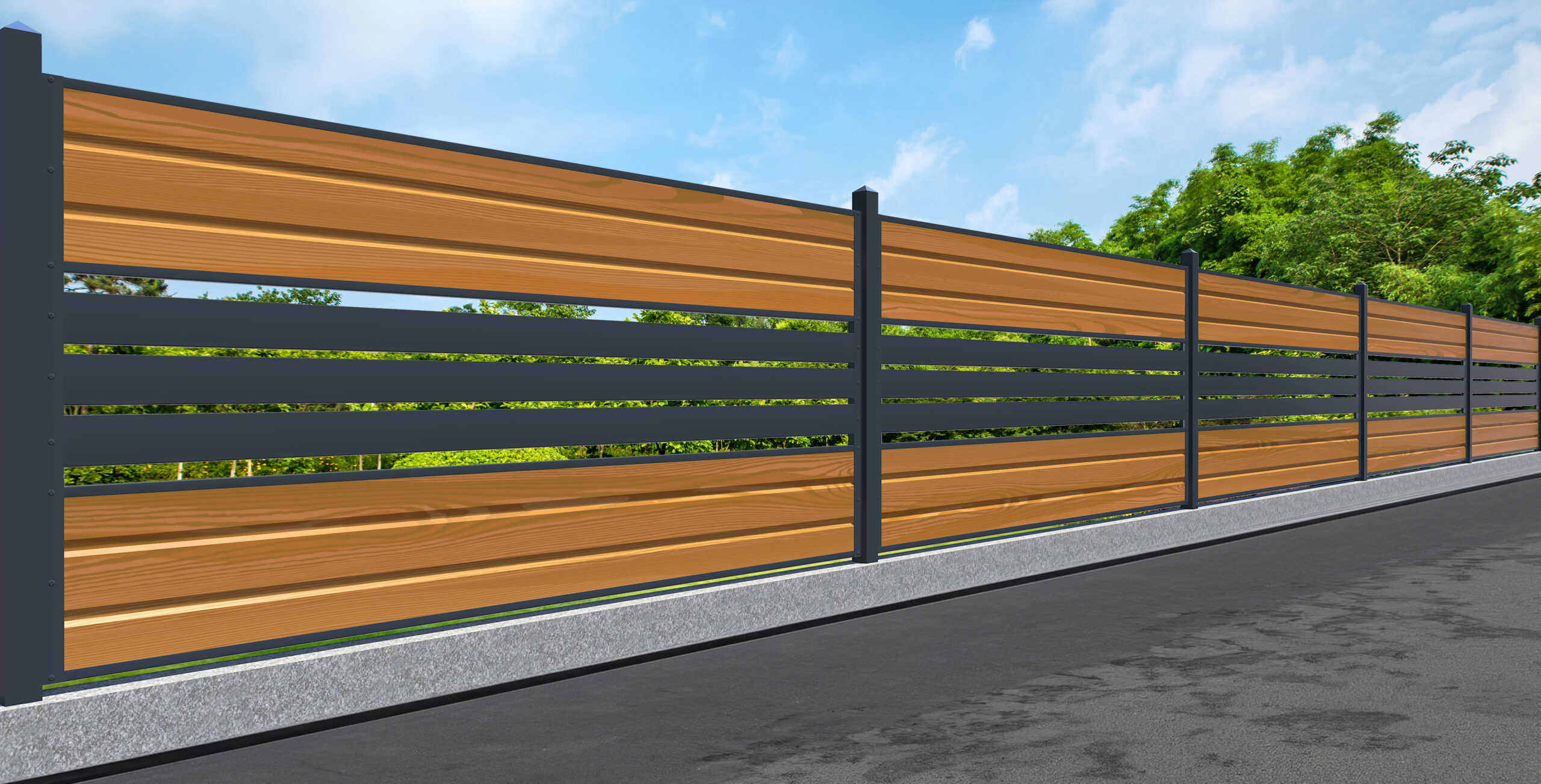 randare element gard Combi 300x20