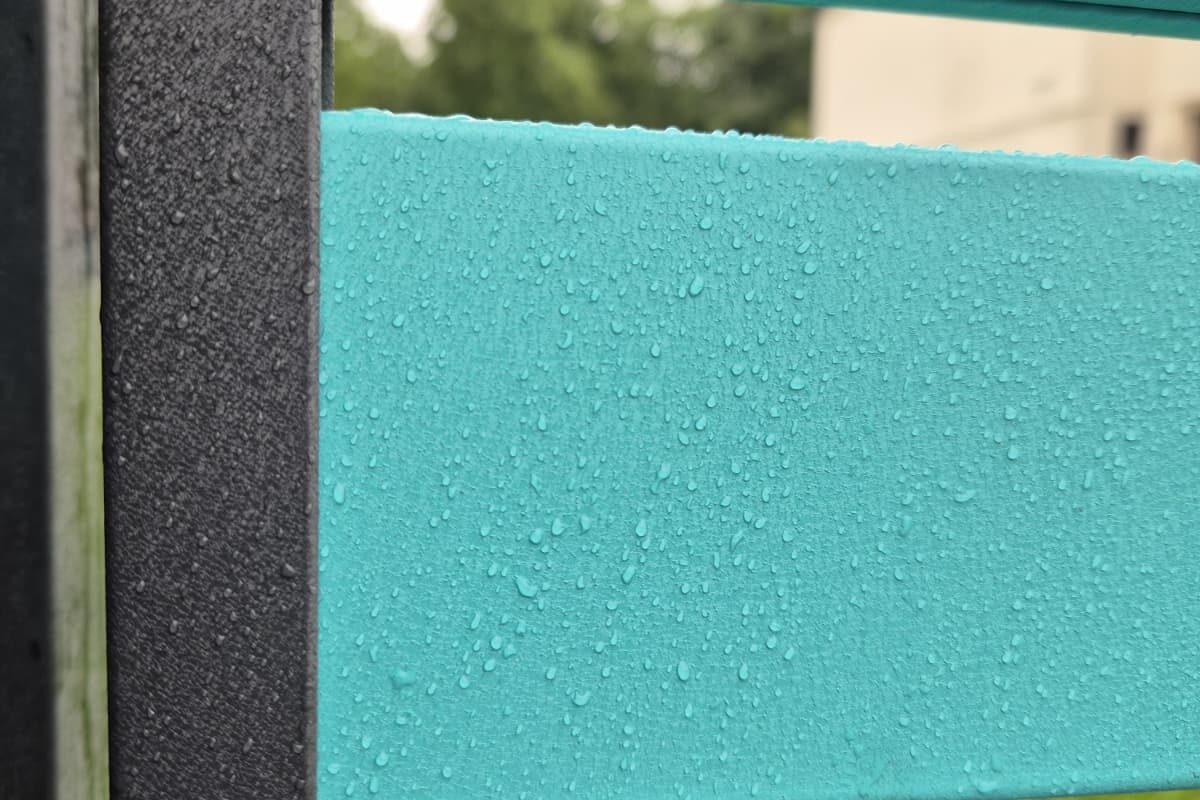 Gard rectangular 80×20 – Gri Grafit 7024 MS + RUF
