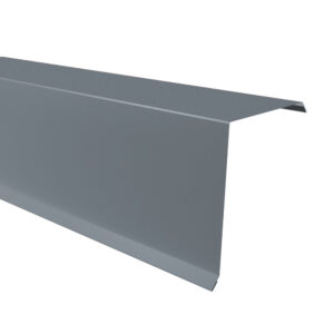 Bordură fronton mare RUFSTER Eco – 0,45 mm – Gri-grafit RAL 7024 – Poliester mat structurat (MS)