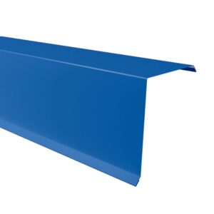 Bordură fronton mare RUFSTER Premium – 0,50 mm – Albastru RAL 5010 – Poliester mat structurat (MS)