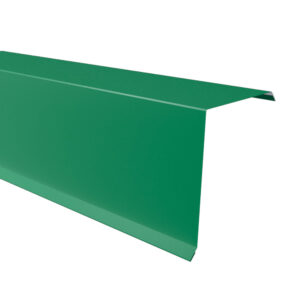 Bordură fronton mare RUFSTER Premium – 0,50 mm – Verde RAL 6005 – Poliester lucios