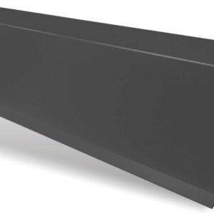 Bordură fronton standard RUFSTER Eco – 0,45 mm – Gri-grafit RAL 7024 – Poliester mat structurat (MS)