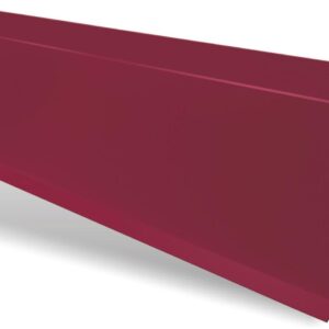 Bordură fronton standard RUFSTER Extra – 0,55 mm – Vișiniu RAL 3005 – Super-poliester MPR