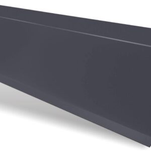 Bordură fronton standard RUFSTER Extra – 0,55 mm – Gri-antracit RAL 7016 – Super-poliester MPR