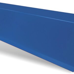 Bordură fronton standard RUFSTER Premium – 0,50 mm – Albastru RAL 5010 – Poliester lucios