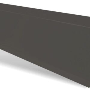 Bordură fronton standard RUFSTER Premium – 0,50 mm – Gri-grafit RAL 7024 – Poliester lucios