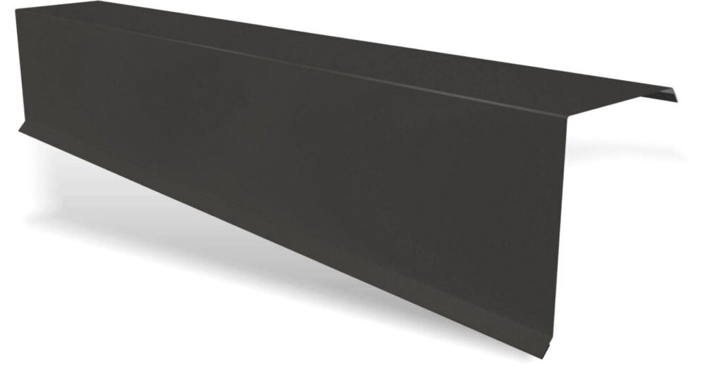 Bordură fronton standard RUFSTER Premium – 0,50 mm – Gri-antracit RAL 7016 – Super-poliester MPR