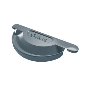 Capac jgheab RUFSTER Q125 gri 7024 (universal)