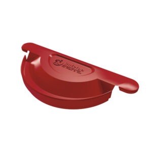 Capac jgheab RUFSTER Q125 roșu 3009 (universal)