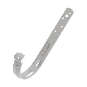 Cârlig RUFSTER, platband Q125 alb 9002