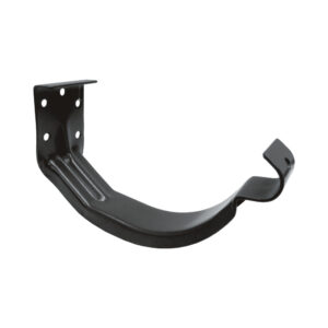 Cârlig jgheab RUFSTER – 1,6 mm – Negru RAL 9005 – Zincat