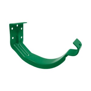 Cârlige jgheab Q150 verde 6005 aplicat