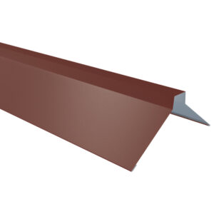 Coamă dreaptă RUFSTER Eco – 0,45 mm – Maro RAL 8017 – Poliester lucios