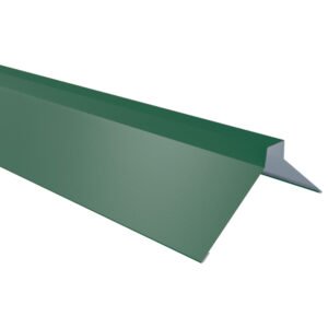 Coamă dreaptă RUFSTER Premium – 0,50 mm – Verde-crom RAL 6020 – Poliester mat structurat (MS)