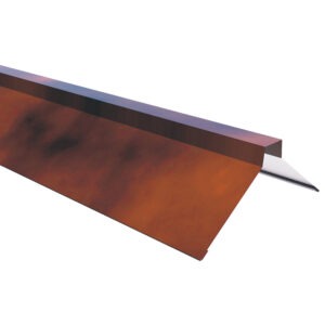 Coamă dreaptă RUFSTER Premium – 0,50 mm – Maro-cupru RAL 8004 – Poliester lucios