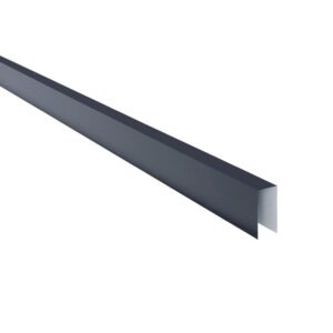 Coamă pentru gard RUFSTER Eco – 0,45 mm – Gri-grafit RAL 7024 – Poliester lucios
