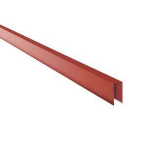 Coamă pentru gard RUFSTER – 0,60 mm – Cărămiziu RAL 3009 – PURAL / PUR