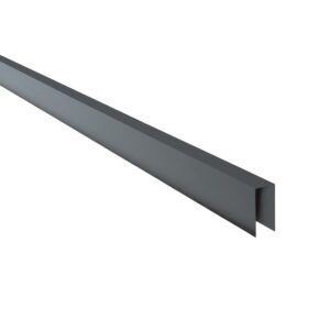 Coamă pentru gard RUFSTER – 0,60 mm – Gri-grafit RAL 7024 – PURAL / PUR