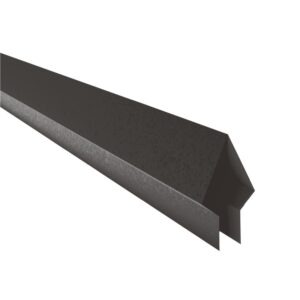 Coamă pentru gard RUFSTER – 0,60 mm – Negru RAL 9005 – PURAL / PUR