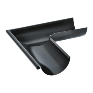 Cot jgheab 90*exterior Q125 negru 9005