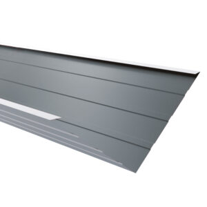 Dolie mare RUFSTER Eco – 0,45 mm – Gri-grafit RAL 7024 – Poliester mat structurat (MS)