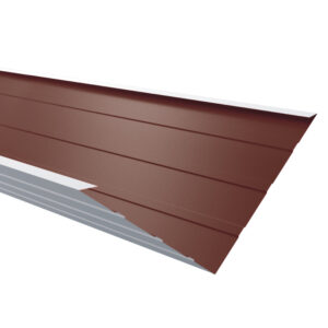 Dolie mare RUFSTER Eco – 0,45 mm – Maro RAL 8017 – Poliester mat structurat (MS)