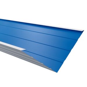 Dolie mare RUFSTER Premium – 0,50 mm – Albastru RAL 5010 – Poliester mat structurat (MS)