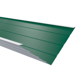 Dolie mare RUFSTER Premium – 0,50 mm – Verde-crom RAL 6020 – Poliester mat structurat (MS)