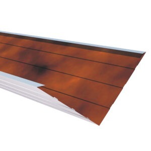 Dolie mare RUFSTER Premium – 0,50 mm – Maro-cupru RAL 8004 – Poliester lucios