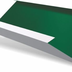 Dolie standard RUFSTER Eco – 0,45 mm – Verde-crom RAL 6020 – Poliester mat structurat (MS)