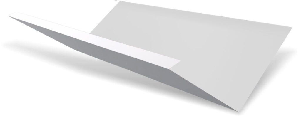 Dolie standard RUFSTER Eco – 0,45 mm – Gri-aluminiu RAL 9006 – Poliester lucios