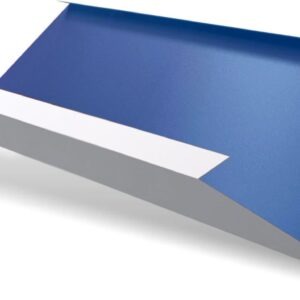 Dolie standard RUFSTER Premium – 0,50 mm – Albastru RAL 5010 – Poliester lucios