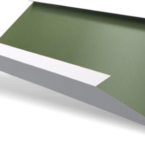 Dolie standard RUFSTER Premium – 0,50 mm – Verde-crom RAL 6020 – Poliester mat structurat (MS)