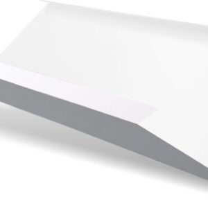 Dolie standard RUFSTER Premium – 0,50 mm – Alb RAL 9002 – Poliester lucios