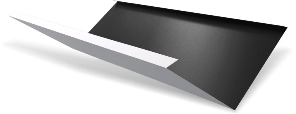 Dolie standard RUFSTER Premium – 0,50 mm – Negru RAL 9005 – Poliester mat structurat (MS)