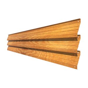 Element jaluzea gard RUFSTER ZT125, grosime tablă 0,50 mm, Stejar auriu, texturat