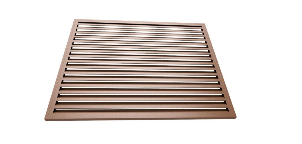 Jaluzele gard Z95 RUFSTER – 0,45 mm – Stejar auriu – Texturat / imitație lemn – Stejar auriu