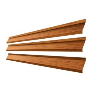 Jaluzele gard Z95 RUFSTER – 0,45 mm – Stejar auriu – Texturat / imitație lemn – Stejar auriu