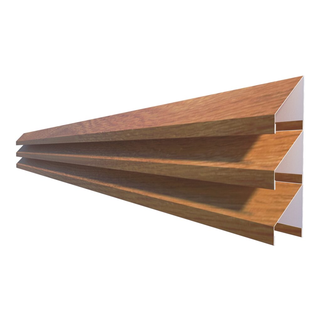 Jaluzea gard V58 RUFSTER – 0,50 mm – Stejar auriu – Texturat / imitație lemn – Stejar auriu