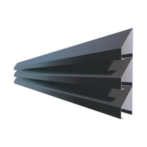 Jaluzea gard V80 RUFSTER – 0,50 mm – Gri-antracit RAL 7016 – Poliester mat structurat (MS)