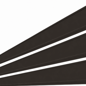 Element orizontal O120 RUFSTER – 0,45 mm – Maro-grafit RAL 8019 – Poliester mat structurat (MS) – M2P3