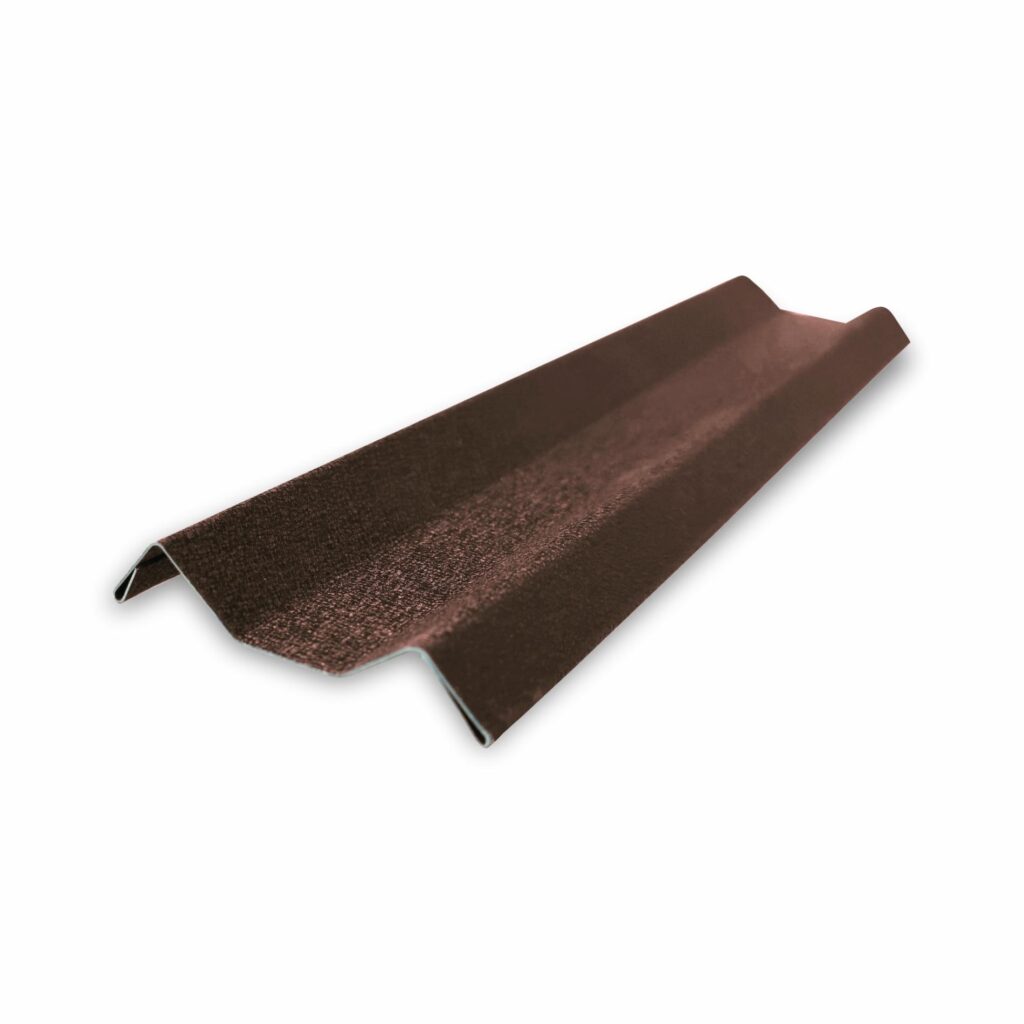 Jaluzele gard Z95 RUFSTER – 0,50 mm – Maro RAL 8017 – Poliester mat structurat (MS)