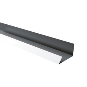 Jgheab ascuns RUFSTER Premium – 0,50 mm – Gri-antracit RAL 7016 – Poliester mat structurat (MS)