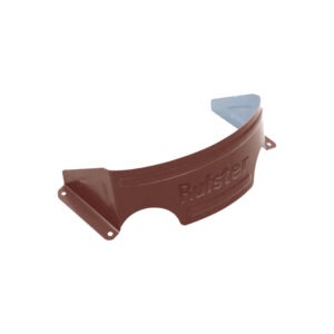 Parazăpadă potcoavă RUFSTER Premium – 0,50 mm – Maro RAL 8017 – Poliester lucios