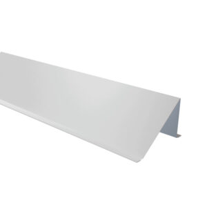 Parazăpadă mare RUFSTER Eco – 0,45 mm – Gri-aluminiu RAL 9006 – Poliester lucios