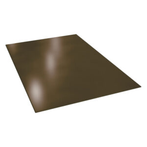 Tablă plană RUFSTER Eco – 0,45 mm – Maro-grafit RAL 8019 – Poliester mat structurat (MS)