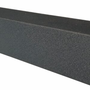 Profil U pentru gard tip jaluzea, grosime tablă 0,50 mm, RAL 7016MS, gri antracit mat structurat