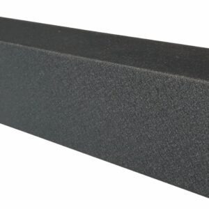 Profil U pentru jaluzea de gard RUFSTER ZT125, grosime tablă 0,45mm, dimensiuni 30 x 40 mm, RAL 7016 MS, gri-grafit mat structurat, vopsit pe ambele fețe