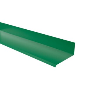 Racord perete RUFSTER Premium – 0,50 mm – Verde RAL 6005 – Poliester mat structurat (MS)